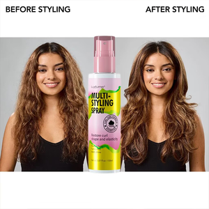Spray de Peinado de Marca Privada, Fijación Extra Fuerte, Texturizador, Secado Rápido, <span class=keywords><strong>Anti</strong></span>-<span class=keywords><strong>Frizz</strong></span>, <span class=keywords><strong>para</strong></span> Ondas Playeras y Rizos, Resistente a la Humedad - Product Image 3