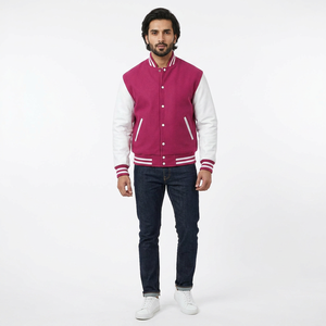 Veste universitaire pour homme, veste tendance idéale pour les tenues modernes de tous les jours, apportant une touche élégante à la mode décontractée. - Product Image 1