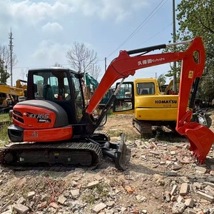 Excavatrice Kubota 165 d'occasion du Japon, excavatrice Kubota 163 d'occasion, pelle hydraulique 6 tonnes Kx165 Kx163 Kx163-5 163 165-5, machine Kubota - Product Image 1