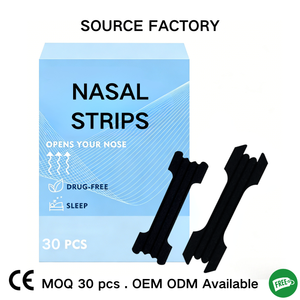 Muestra Gratuita <span class=keywords><strong>de</strong></span> Tiras Nasales para Mejorar la Respiración, Parches Nasales para Ayudar a Dormir, Tiras Nasales para Ronquidos - Product Image 1