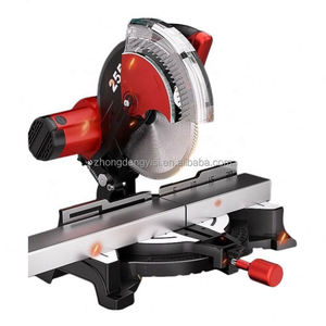 Sierra ingletadora deslizante industrial portátil de aluminio con motor de cobre para corte de madera y sierra circular - Product Image 4