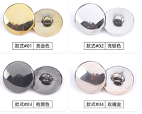 BOUTON ABS AVEC SURFACE DE FINITION MIROIR DU BOUTON DE COUTURE SJNK-SL0003