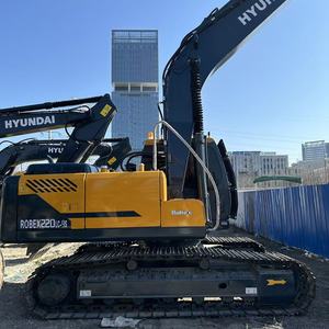Used Hyundai R220LC-9S Crawler Excavator 21.9 Ton Secondhand Hydraulic Digger Heavy <b>Construction</b> <b>Machinery</b> with Cummins Engine - Product Image 1