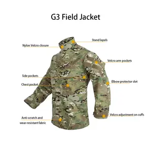 Tronyond G3 Roupas de combate de assalto masculino jaquetas táticas de camuflagem à prova d'água sapo ACU BDU Gen3 jaquetas estilo sapo de combate