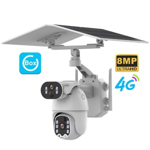 Ubox 8mp hd Solar Power Cctv Surveillance Ip <b>Camera</b> Ptz Outdoor <b>Wireless</b> Night Vision Full Color Solar <b>Security</b> <b>Camera</b> <b>Wireless</b> - Product Image 1