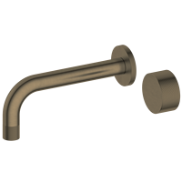 Robinet de lavabo de salle de bain monotrou en laiton brossé moderne, norme australienne