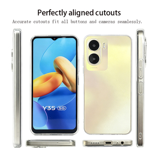 เคสโทรศัพท์มือถือแบบใสกันกระแทกกันสีเหลืองสำหรับ <span class=keywords><strong>VIVO</strong></span> Y400 Iphone17 16 15 Pro Max อุปกรณ์เสริมโทรศัพท์ S24 Samsung - Product Image 6