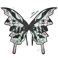 Nouvel accessoire dorsal pour costume de cosplay COS de fête d'Halloween transfrontalier : Ailes d'elfe abstraites et papillon, superbes