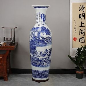 <span class=keywords><strong>Vase</strong></span> en céramique blanc de grande taille de 2 mètres, <span class=keywords><strong>vase</strong></span> à fleurs haut, <span class=keywords><strong>vase</strong></span> décoratif pour le sol, vente en gros - Product Image 2