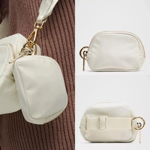 Partout ceinture <span class=keywords><strong>sac</strong></span> <span class=keywords><strong>Nano</strong></span> Mini <span class=keywords><strong>sac</strong></span> à main portefeuille porte-clés <span class=keywords><strong>sac</strong></span> breloques femmes fermeture éclair porte-monnaie pochette avec dragonne réglable - Product Image 2