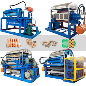 India Vietnam Granja Planta de fabricación 4000 piezas por hora 12 agujeros Caja de huevos 30 cuevas Máquina automática para hacer huevos <span class=keywords><strong>Traya</strong></span> - Product Image 3