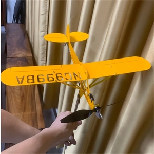 J3 Cub <span class=keywords><strong>Girouette</strong></span> d'avion <span class=keywords><strong>Moulin</strong></span> <span class=keywords><strong>à</strong></span> <span class=keywords><strong>vent</strong></span> métallique <span class=keywords><strong>Girouette</strong></span> de jardin d'avion d'extérieur - Product Image 2