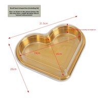 Boîtes en plastique de qualité alimentaire en forme de cœur, vente chaude en usine, pour cadeaux, fruits, desserts, biscuits, emballages pour la Saint-Valentin