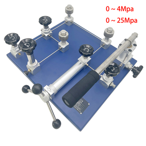 Desktop Cilindro de Gás Pressão Redutor Calibrador com Bomba 0 ~ 4Mpa/<span class=keywords><strong>25Mpa</strong></span> Categoria de Produto Manômetros - Product Image 3