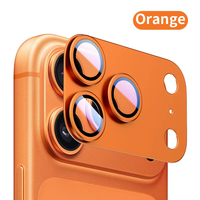 9H Gehard Glas Schermbeschermer Voor Iphone 16 15 17 Pro Max 3d Full Lijm Metalen Textuur Schokbestendige Mobiele Camera Lensbedekking