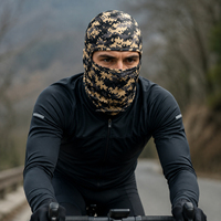 Cagoule d'hiver coupe-vent personnalisée OEM avec impression, masque facial tricoté sur mesure, cagoule de ski imprimée, fabricant sur mesure