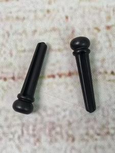 Clavijas de puente y clavijeros de afinación de ébano de alta calidad para guitarra, ideales para personalizar guitarras de marca de alta calidad. - Product Image 2