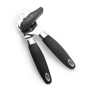 2026 Sản phẩm mới nhà bếp mềm Grip kép xử lý màu đen có thể mở thương mại chống gỉ kim loại Opener-Mục bán buôn - Product Image 1