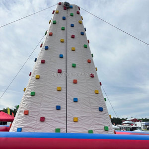 Giochi Gonfiabili Commerciali: Arrampicata su Roccia Interattiva con Ventilatore per Bambini e Adulti - Product Image 3