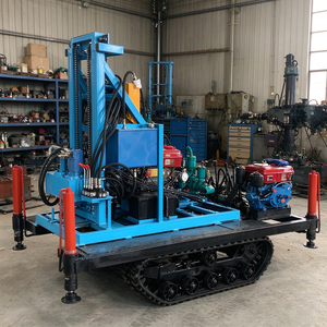 Potente y Compacta Plataforma de Perforación de Pozos de Agua de 200 Metros, Máquina Perforadora de Pozos de Agua Pequeña y Económica de 200m, Fabricada en China <span class=keywords><strong>para</strong></span> Hogar y Jardín - Product Image 1