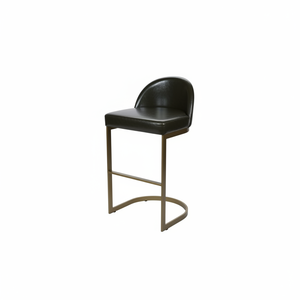 เก้าอี้บาร์ปรับระดับได้ คุณภาพพรีเมียม ยี่ห้อ FIDA FURNITURE ดีไซน์ทันสมัย พนักพิงโค้งหุ้มเบาะ ฐานโลหะและไม้ เก้าอี้สูงสำหรับบ้านและบาร์ - Product Image 2