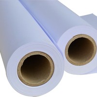 Papel para Ploter Más Barato, 60 Gsm, CAD Blanco, Núcleo de 2 Pulgadas/3 Pulgadas, Papel de Dibujo para Ingeniería, Papel para Sublimación para Epson de 44 Pulgadas