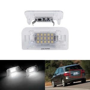 Éclairage <span class=keywords><strong>de</strong></span> <span class=keywords><strong>plaque</strong></span> d'immatriculation LED pour Mercedes-Benz Classe B B200 B180 B250 B160 B220 W246 W242 11-19, éclairage <span class=keywords><strong>de</strong></span> <span class=keywords><strong>plaque</strong></span> d'immatriculation, feu arrière - Product Image 1
