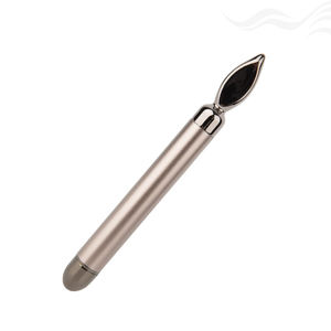 アンダーアイマッサージペン振動アイワント24Kゴールドビューティーバーふわふわ電気ファーミングアイリフトマッサージャーツール - Product Image 1