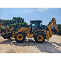 Excavator Mini 388 Roda Penggerak 4X4 dengan Mesin PLC, Joystick Baru, Standar CE EPA Euro5, Harga Murah, Dijual