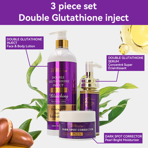 DR.ROSEVA Ensemble de soins de la peau anti-âge 3 pièces Hydratant Vegan Collagène Logo personnalisé-sans sulfate Double Glutathion Ensemble de trois pièces - Product Image 3