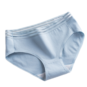 Mutandine da Donna Traspiranti in Cotone a Vita Media, Senza Cuciture, <span class=keywords><strong>Sexy</strong></span>, Tinta Unita, Slip a Prezzo di Fabbrica - Product Image 1