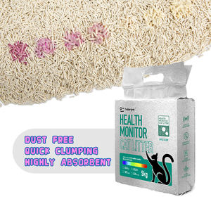 OEM ODM Exklusive Formel Duftende Maßgeschneiderte Staubfreie Katzenstreu Klumpende Farbwechselnde Tofu-Katzenstreu Mit pH-Tester - Product Image 1