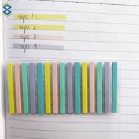 Blocs-notes colorés KINGPIN en gros, film PET transparent, autocollants, imperméables, écriture fluide, notes adhésives personnalisables