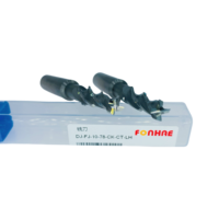 FONHAE Fraise en carbure monobloc à 4 dents, revêtement AlTiN, HRC55, résistante à l'usure, pour tour CNC, outils personnalisés OEM, Shanghai
