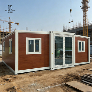 Casa Modulare Personalizzata 20FT 40FT Casa Container Espandibile Prefabbricata in Acciaio con Cucina Inclusa - Product Image 2