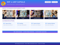 Station de distribution de capsules 4 compartiments 400 W Vente en gros directe d'usine