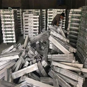 Lingotes de Plomo, Zinc y Estaño Metálicos Puros 99.994% a Precio Económico, Lingotes de Metal No Aleado 99.9% Al Secundario - Product Image 3