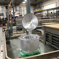 Séchoir rotatif centrifuge industriel en acier inoxydable, déshydrateur de sacs d'aliments et de légumes, viande, champignon, riz, fruits de mer-Moteur clé