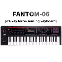 Roland Fantom 06 Portable Piano 61 Key Synthesizer Keyboard Intuitive Compact Focus Field Workstation