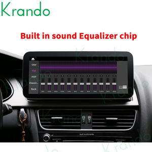 Krando 10,25 "Full Touch Autoradio Android Auto Video Upgrade para Audi A4 A4L A5 2009 - 2015 Unidad principal <span class=keywords><strong>Carpay</strong></span> inalámbrica incorporada - Product Image 2