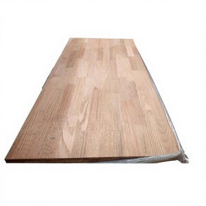 Plateaux de table à manger en chêne rouge nord-appalpanais écologique, assemblés par joint de doigt, de fabrication américaine - Product Image 5