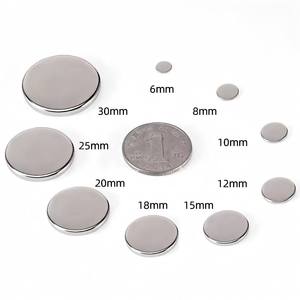 Nam châm mạnh 1mm 2mm 3mm 5mm 6mm 8mm 12mm 15mm Vật liệu từ tính Đĩa tròn nhỏ xíu Nam châm mạnh N52 Neodymium Iman - Product Image 2