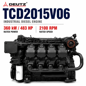 Moteur diesel d'origine SCDC Deutz 500 kW 680 CV 8 cylindres V8 refroidi par eau TCD2015V08 pour machines <span class=keywords><strong>de</strong></span> construction lourdes - Product Image 1