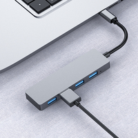 4 ports USB3.0 HUB USB Splitter Haute Vitesse Station D'accueil pour Ordinateur Portable