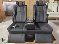 Canapé-lit séparable pour véhicule utilitaire avec siège aéro en cuir, design luxueux, confortable pour Vito, Toyota Sienna et SUV