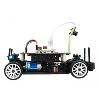 PiRacer Pro, Robot de Carreras de Alta Velocidad con IA, Desarrollado con Raspberry Pi 4, Compatible con el Proyecto DonkeyCar Pro, Proyecto de Código Abierto