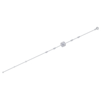Zanlong 13465 vente chaude Fine chaîne lien Bracelets 925 argent et diamant Moissanite mode bijoux Bracelets & Bracelets