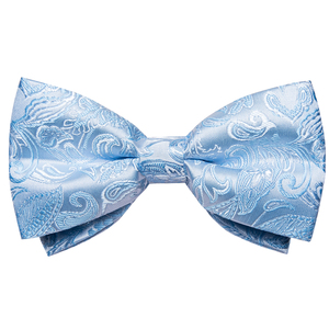 Gilet da Abito Formale da <span class=keywords><strong>Uomo</strong></span> con Papillon, Fazzoletto da Taschino e Gemelli, Blu Chiaro, <span class=keywords><strong>Nero</strong></span>, Rosso, Fantasia Paisley, Lusso, per Matrimonio, Ballo di Fine Anno, Smoking - Product Image 5