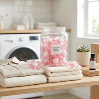 Lessives en dosettes couleur rose Nettoyage en profondeur Fraîcheur 72 heures Senteurs actives Soins domestiques Ingrédients actifs Protection des couleurs