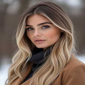 Parrucche Frontali in Pizzo di Capelli Umani Vergini Europei di Alta Qualità con Colore Platino e Highlights HD Senza Colla - Product Image 1